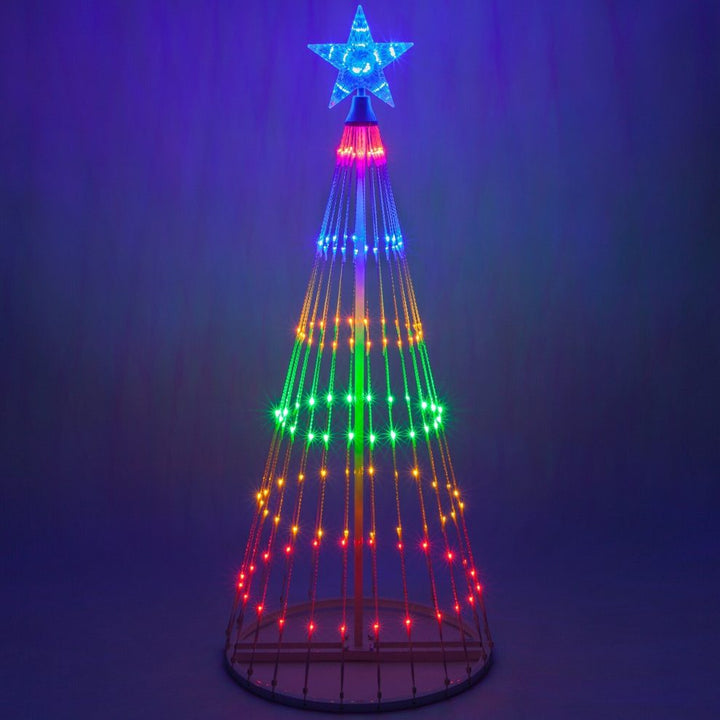 Christmas – Multicolour Led Animated Outdoor Christmas Tree Lightshow