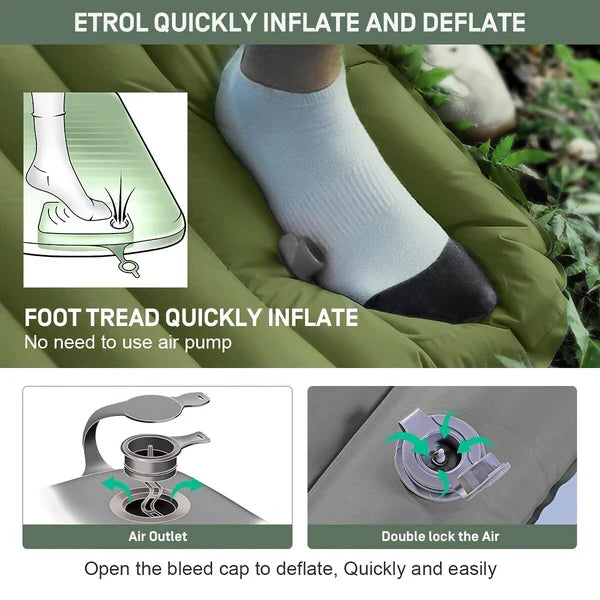 Camping Inflatable &amp; Portable Mattress