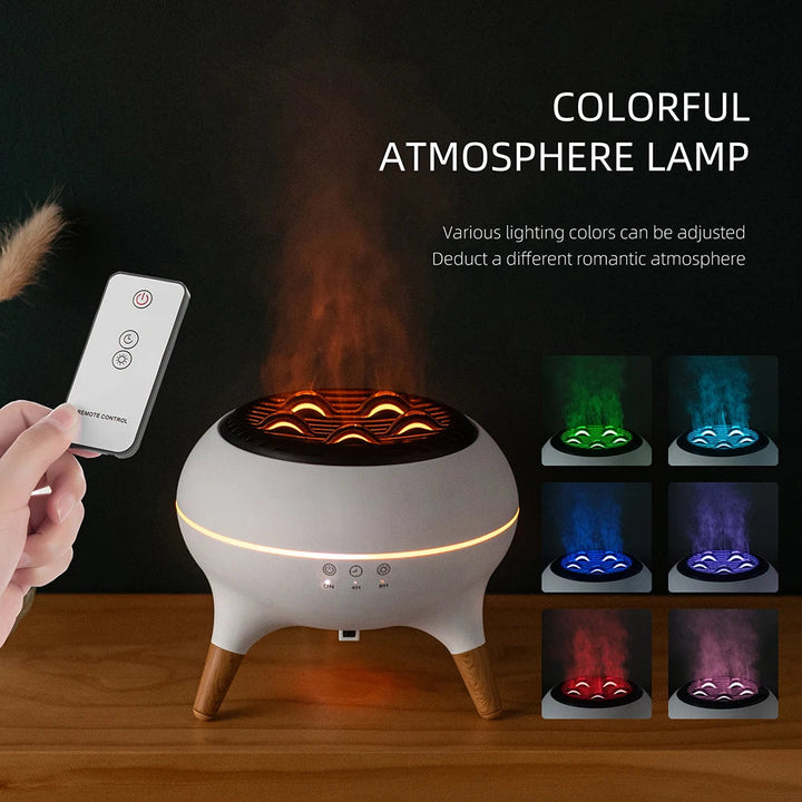 Dynamic Jellyfish Flame Aroma Diffuser