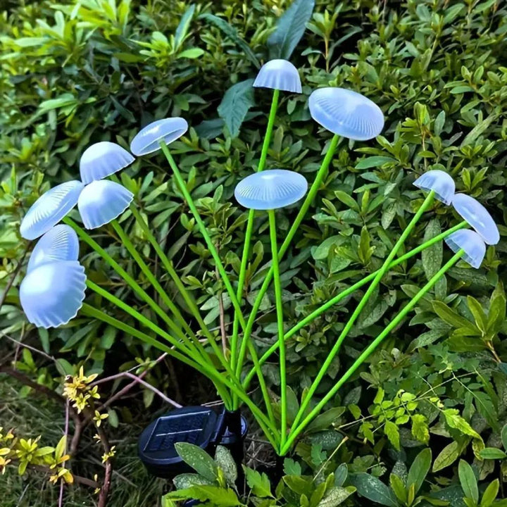 Solar Swaying Mushroom Garden Decor Lights