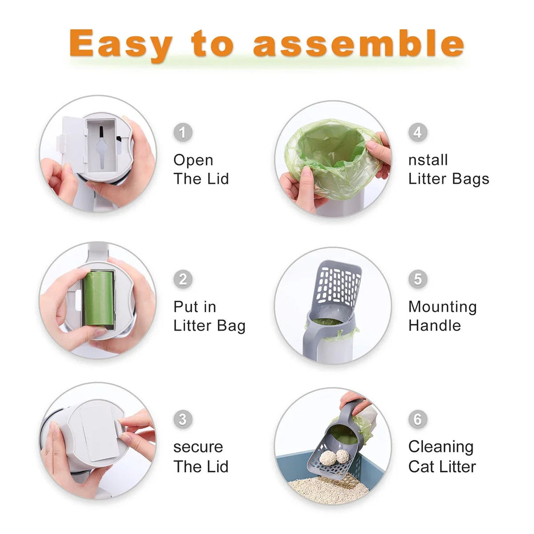 All-in-One Cat Litter Scoop