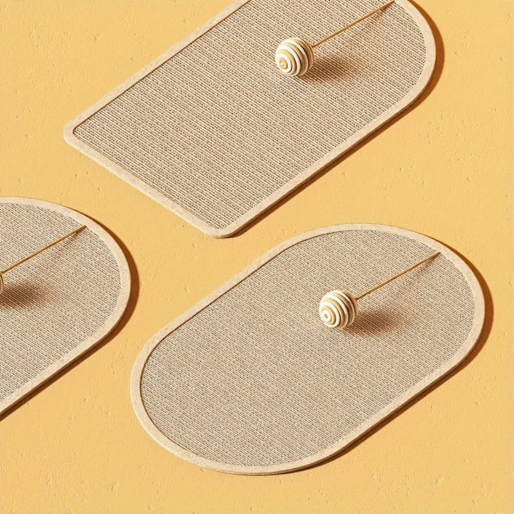 Sisal 3 in 1 Wall Mounted Cat Scratch Pad