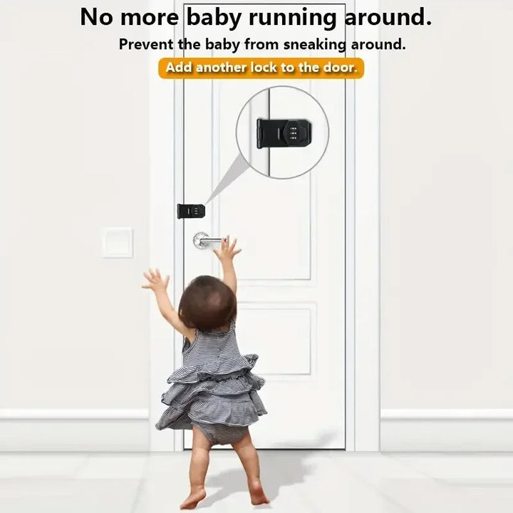 Secure Cabinet Lock with 3-Digit Combination Lock