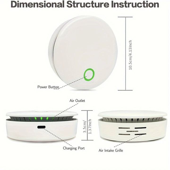 Portable Air Purifier and Odor Eliminator