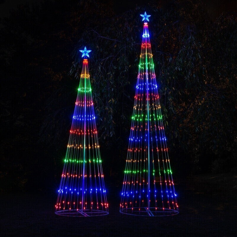 Christmas – Multicolour Led Animated Outdoor Christmas Tree Lightshow