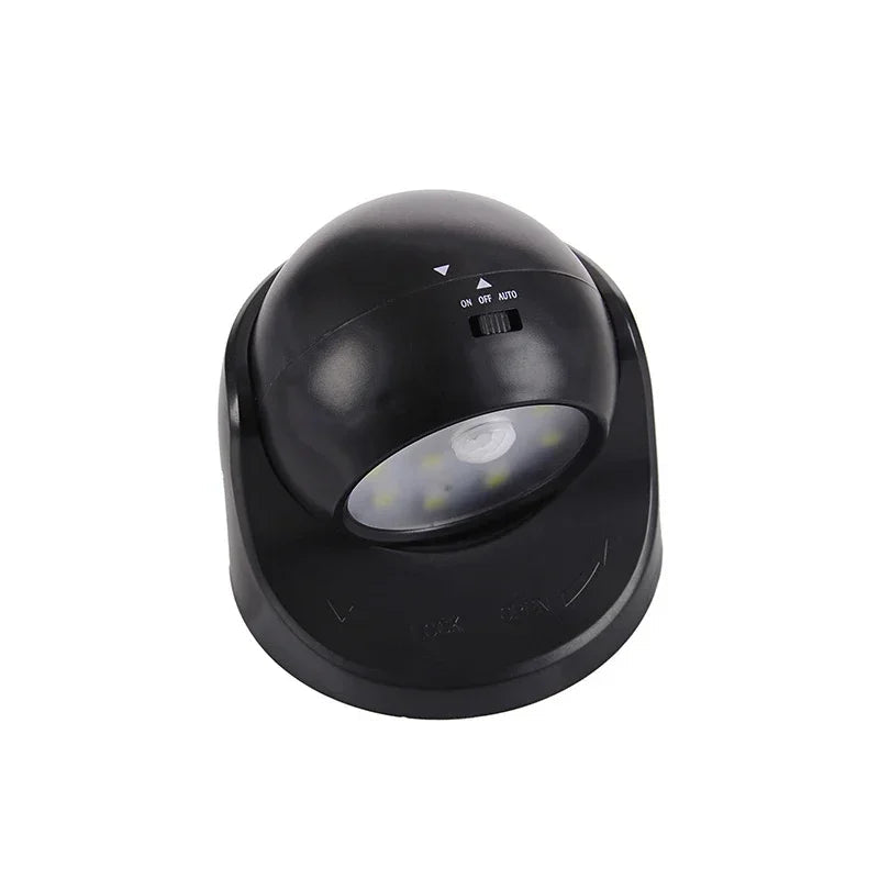 Wireless LED spotlight with motion detector – 360° rotatable &amp; energy-saving