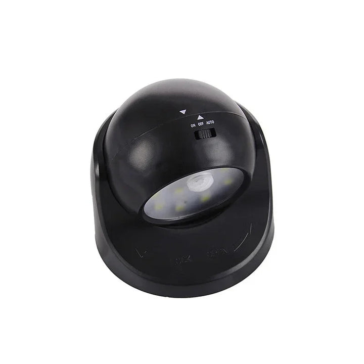 Wireless LED spotlight with motion detector – 360° rotatable &amp; energy-saving
