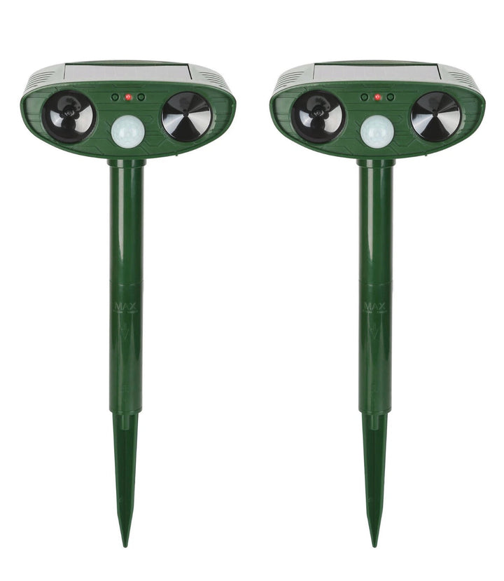 Ultrasonic Chipmunk Repeller - Solar Powered - Get Rid of Chipmunks in 48 Hours