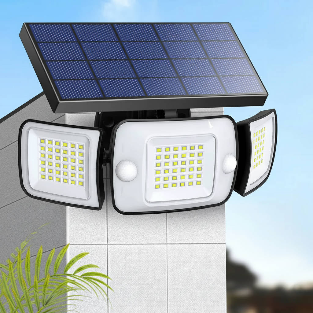 Solar Powered Flood Lights With Motion Sensor