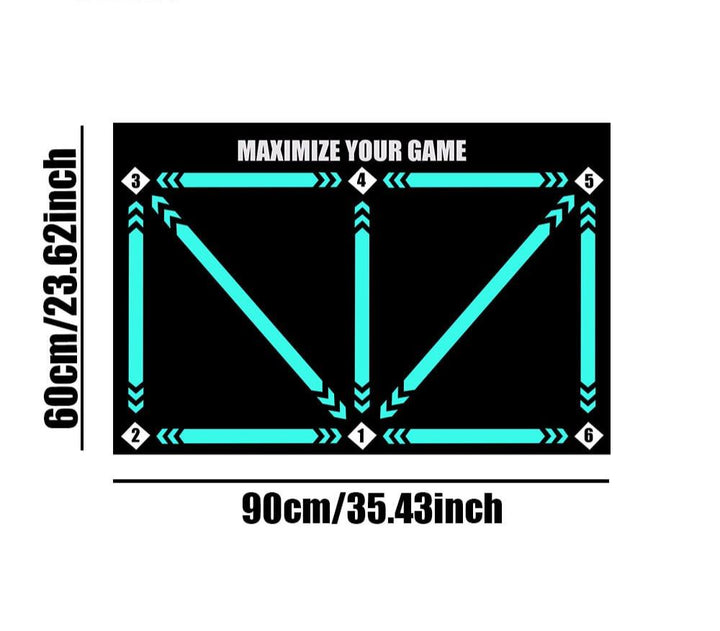 Football training mat for all skill levels Improve your playing skills