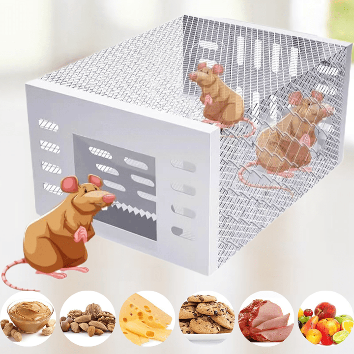 Human Mouse Trap with Safe &amp; Reusable Design