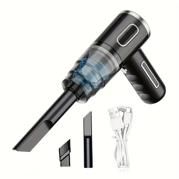 Portable USB Rechargeable Vacuum Cleaner for Car and Home
