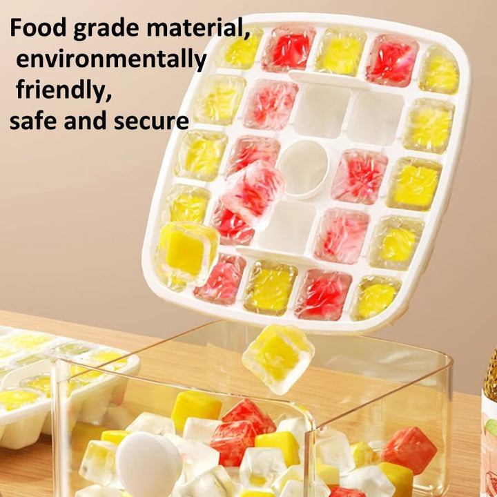2-Stage Push In Ice Cube Tray
