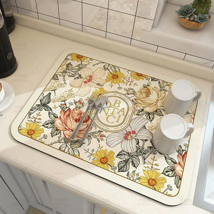 Super Absorbent Dish Drying Mat