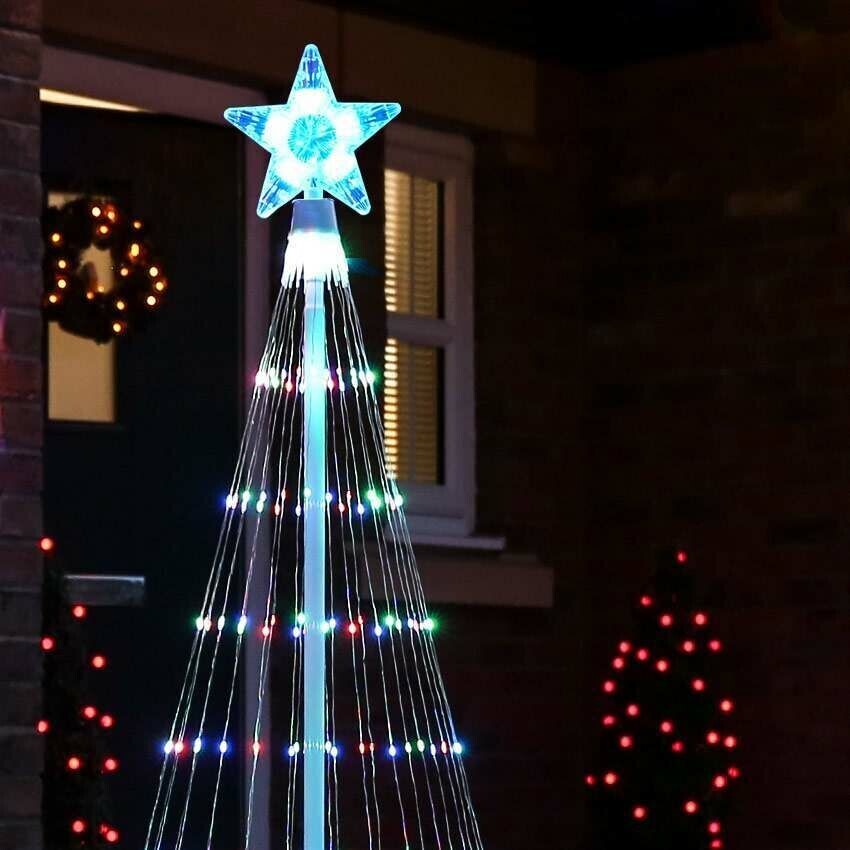 Christmas – Multicolour Led Animated Outdoor Christmas Tree Lightshow