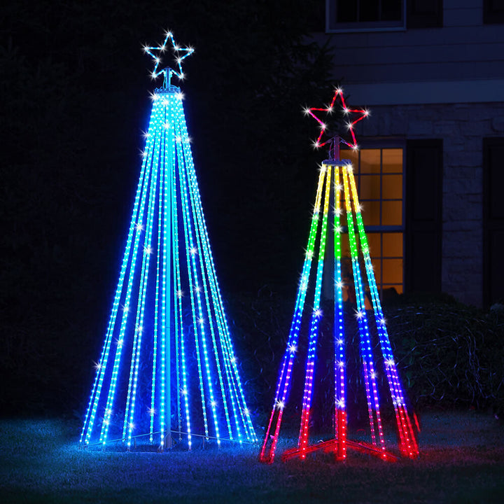 Christmas – Multicolour Led Animated Outdoor Christmas Tree Lightshow