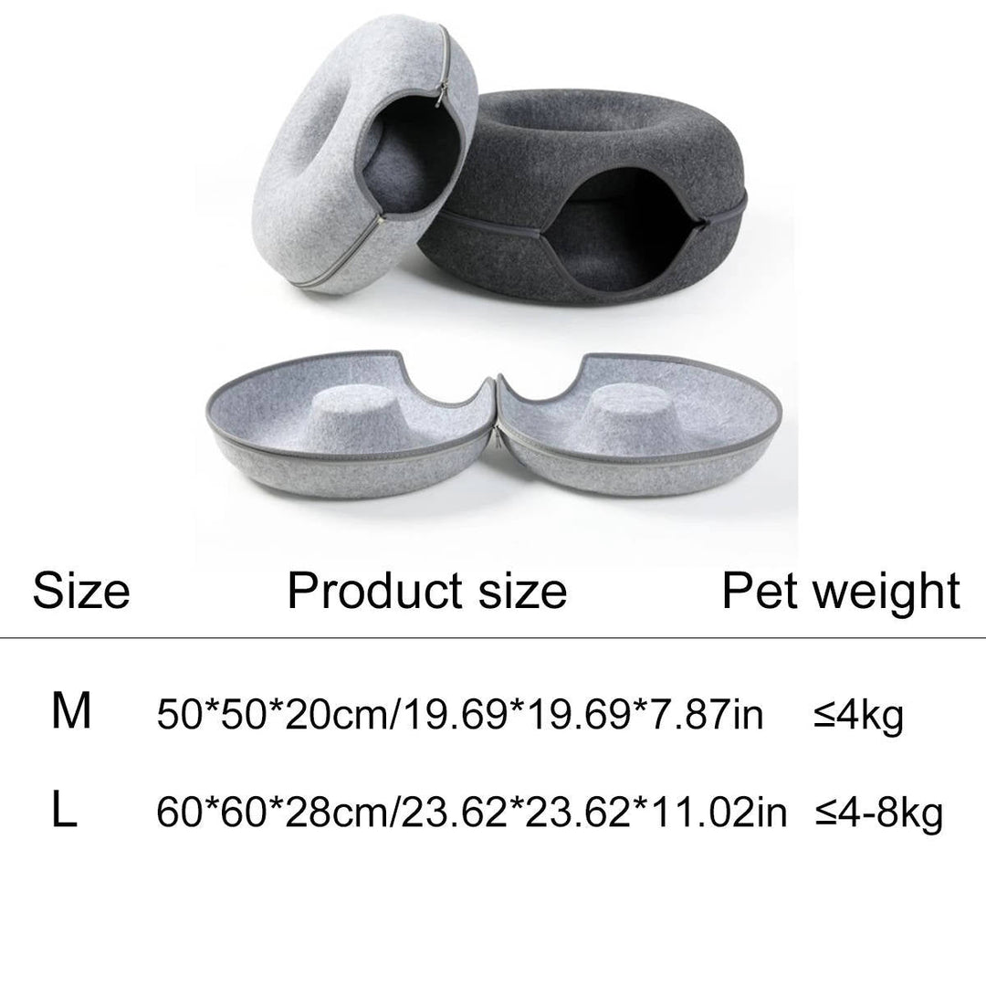 Donut Bed For Cats