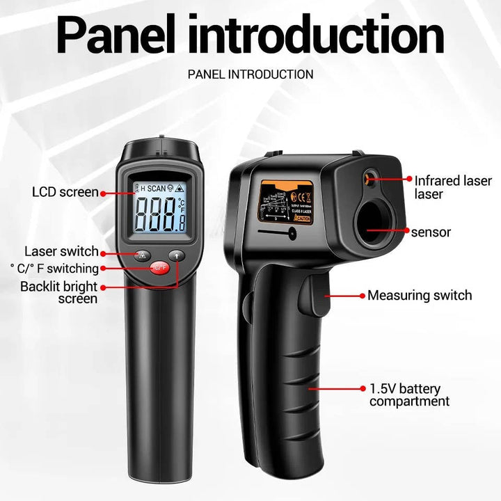 Infrared Laser Thermometer All In One
