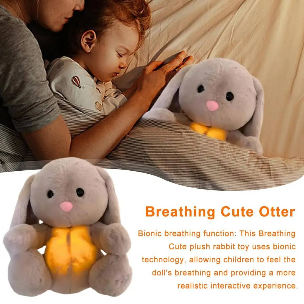 Breathing Stuffed Animal Bunny