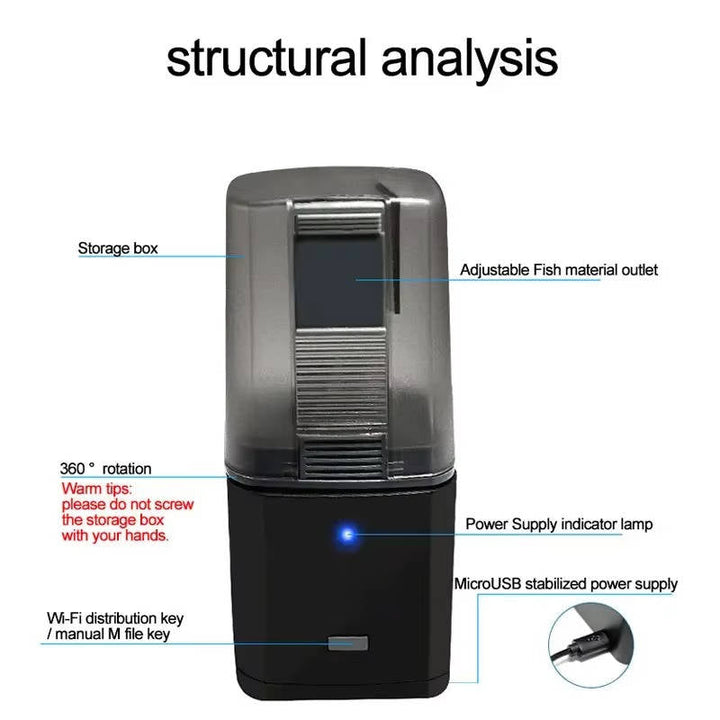 Automatic Food Feeder For Fish