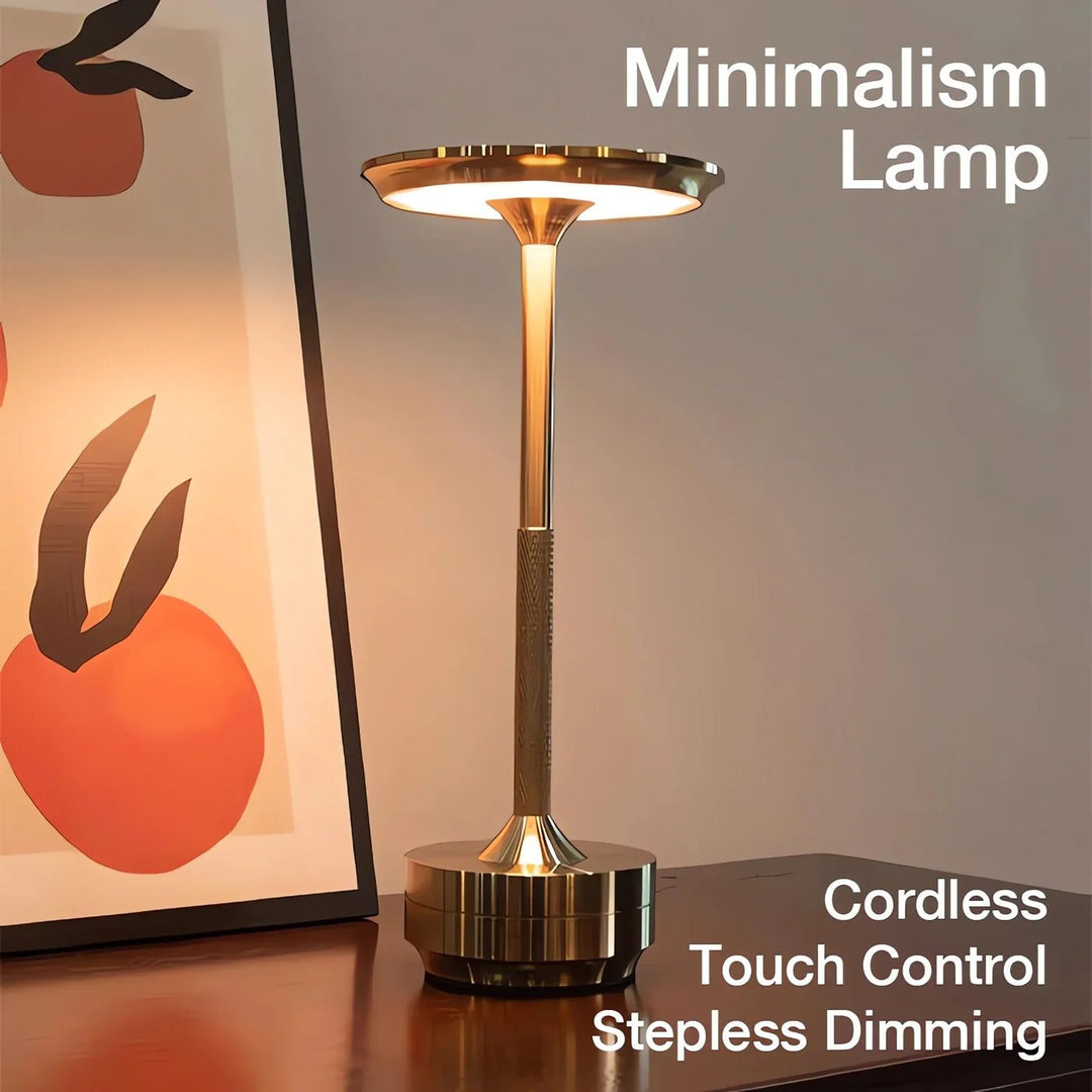 Cordless Table Lamp with Touch Control &amp; Modern Nordic Design
