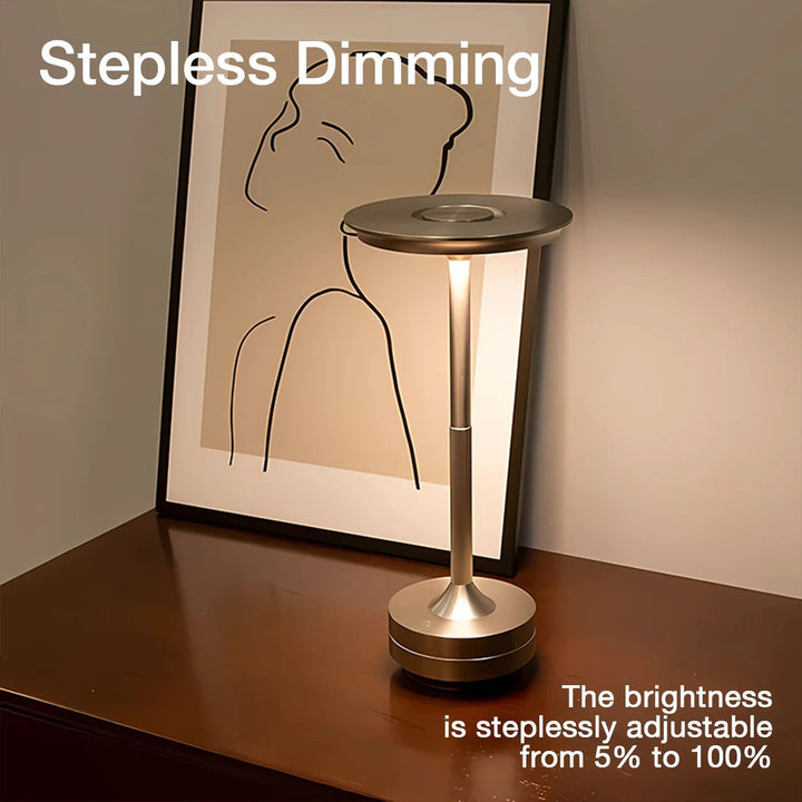 Cordless Table Lamp with Touch Control &amp; Modern Nordic Design