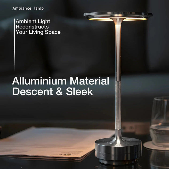 Cordless Table Lamp with Touch Control &amp; Modern Nordic Design