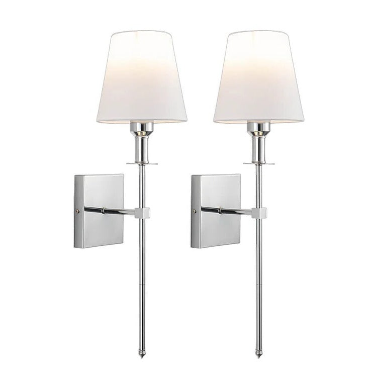 Rechargeable Wireless Wall Light Set (2 Pack) - Battery-Powered Indoor &amp; Outdoor Lighting for Home, Patio, and Garden