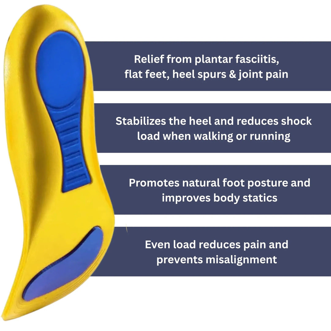 Orthopaedic Insoles for Targeted Foot Support
