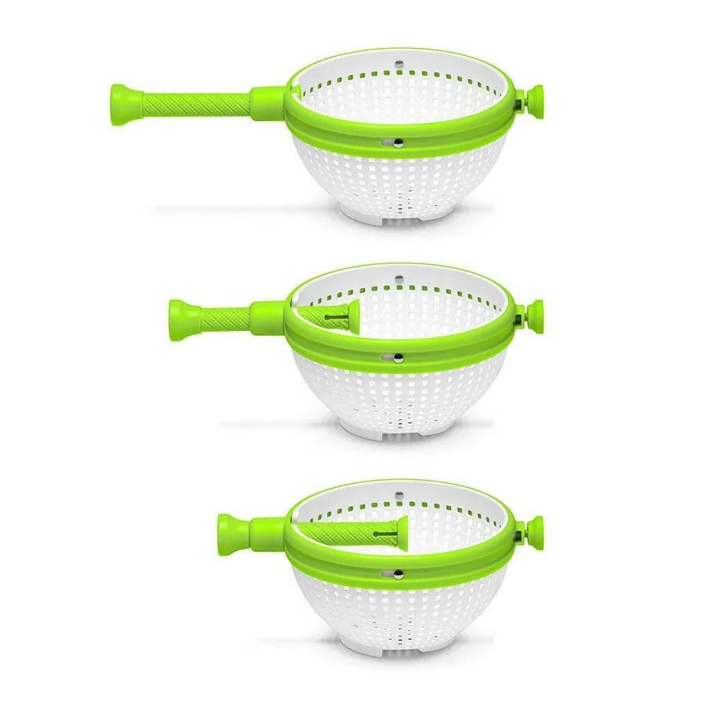 Spin &amp; Drain Salad Bowl