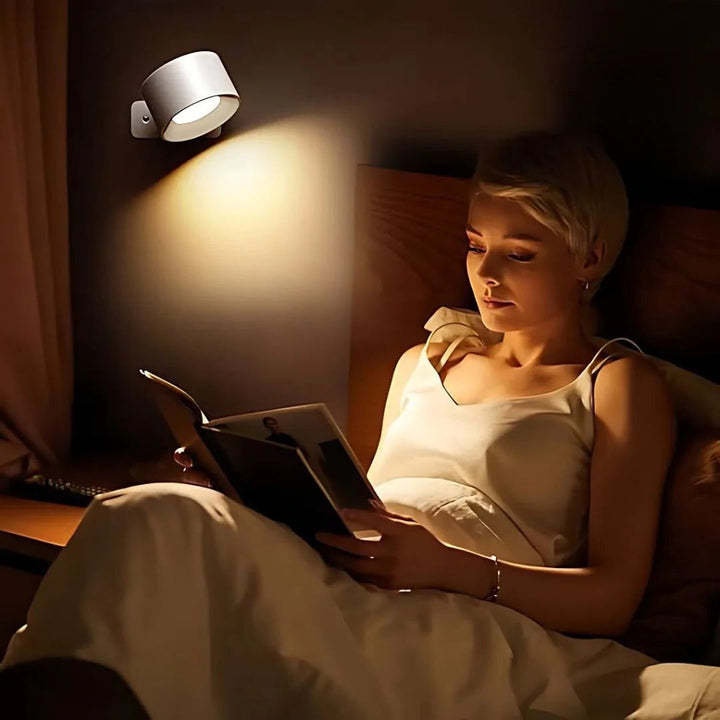 Rechargeable Wall Light with 360° Rotation