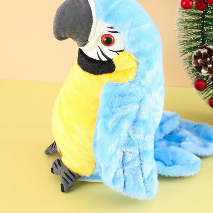 Talking &amp; Music-Playing Parrot Plush Toy