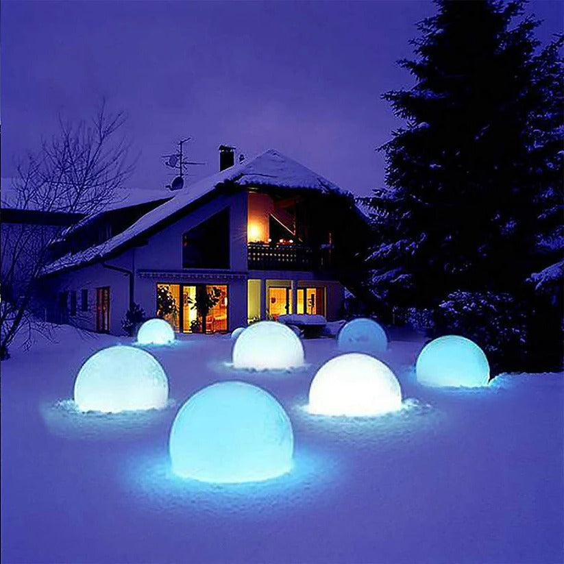 Outdoor Globe Light - Wireless, Weatherproof, 16 colours LED Sphere light