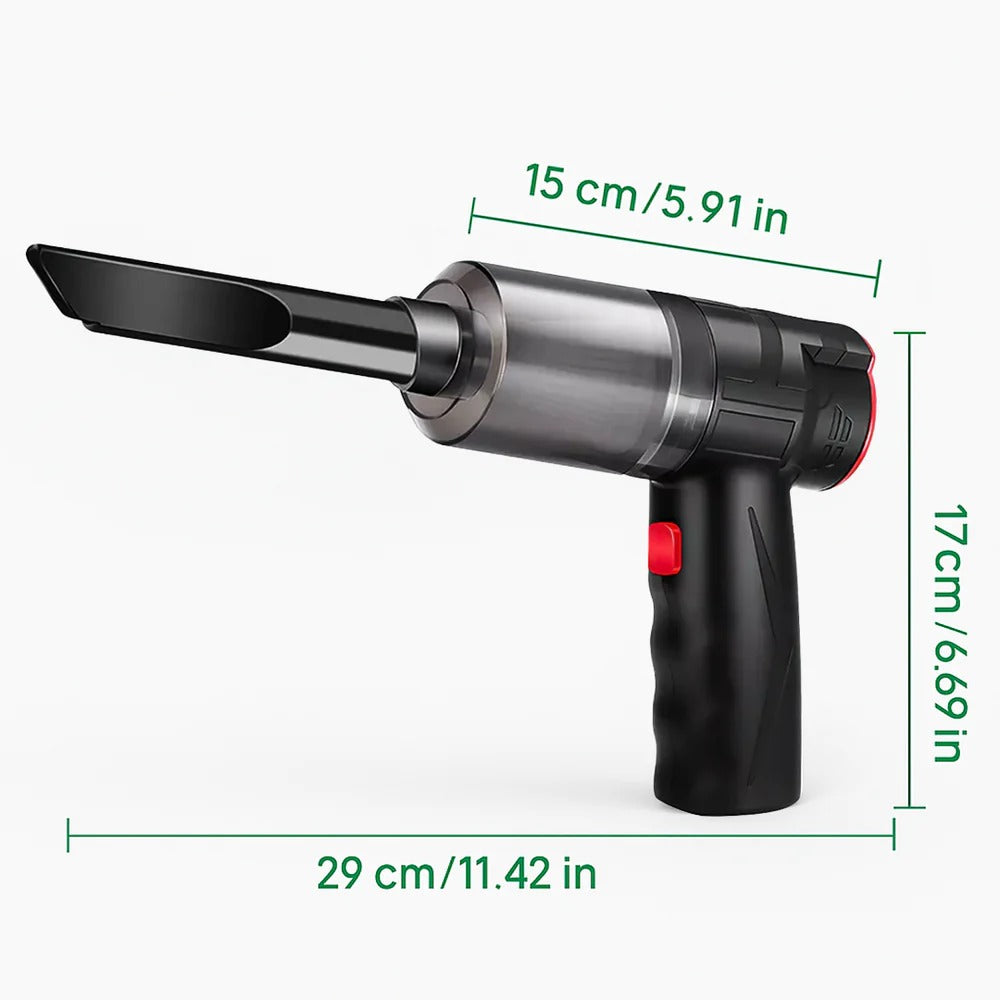 Cordless Car Vacuum Cleaner – 95000Pa Suction, Lightweight &amp; Powerful Handheld