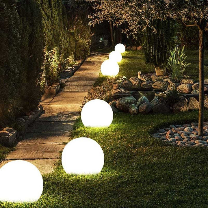 Outdoor Globe Light - Wireless, Weatherproof, 16 colours LED Sphere light