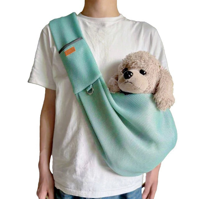 Lightweight &amp; Breathable Crossbody Dog Sling Shoulder Bag