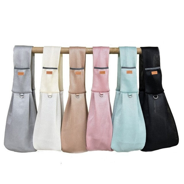 Lightweight &amp; Breathable Crossbody Dog Sling Shoulder Bag