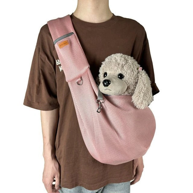 Lightweight &amp; Breathable Crossbody Dog Sling Shoulder Bag