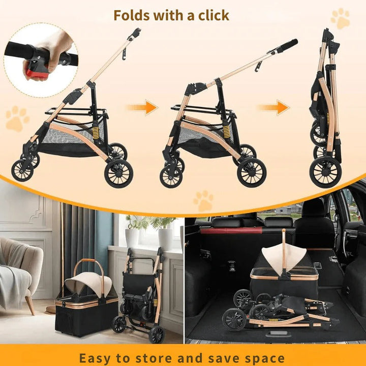Dog Stroller &amp; Transport Box