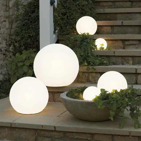 Outdoor Globe Light - Wireless, Weatherproof, 16 colours LED Sphere light