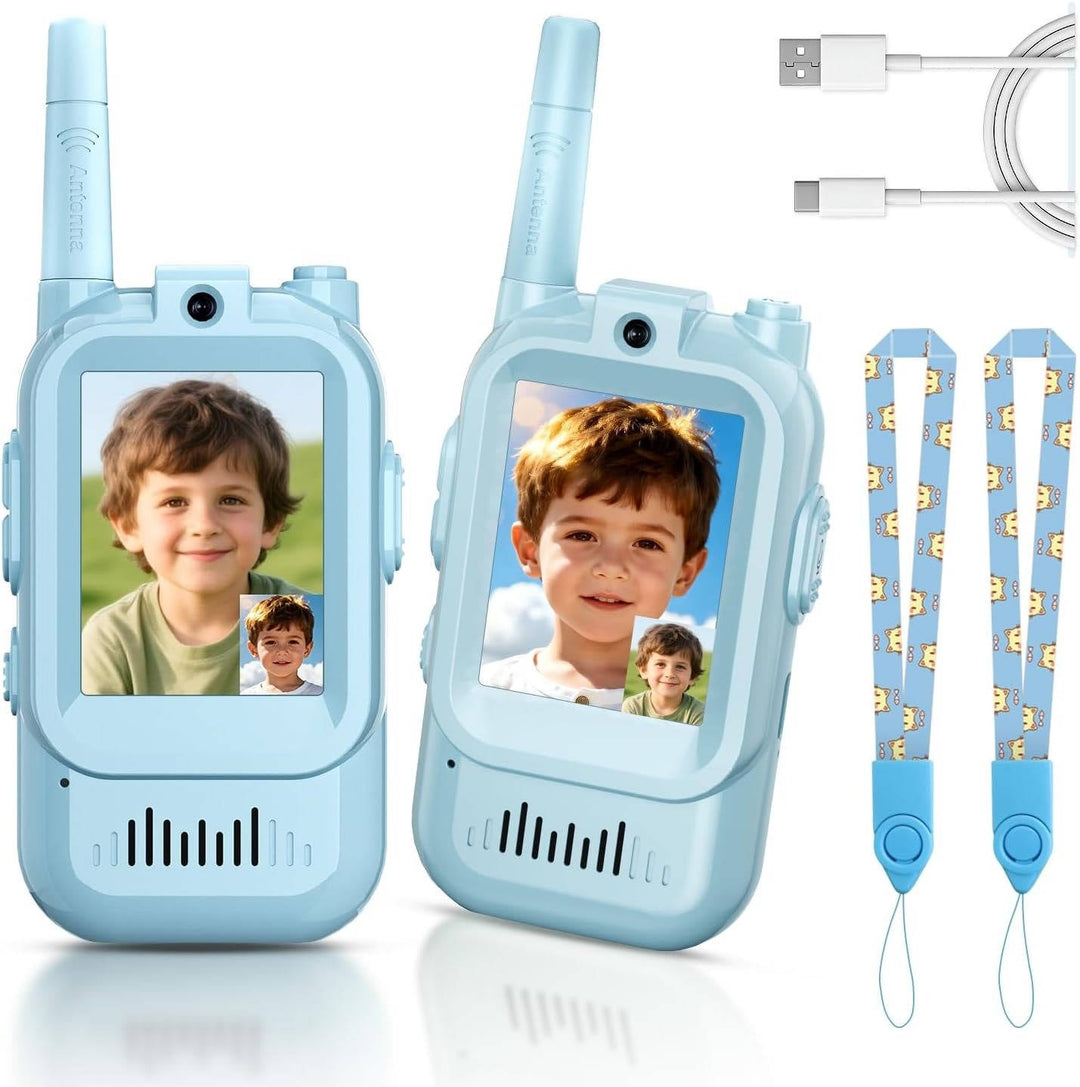 Kids Walkie Talkies Video Voice &amp; Chat 2 Set