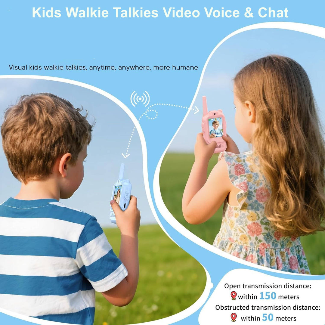 Kids Walkie Talkies Video Voice &amp; Chat 2 Set
