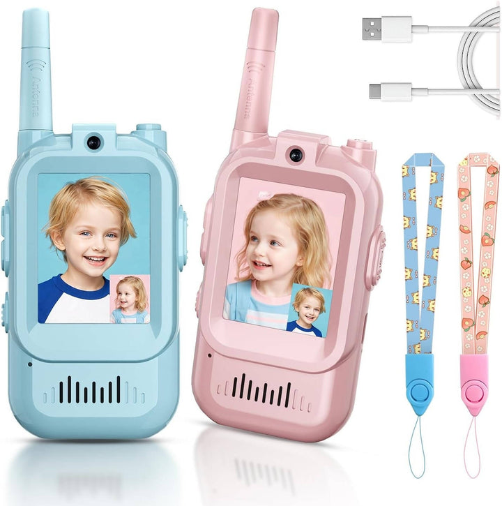 Kids Walkie Talkies Video Voice &amp; Chat 2 Set