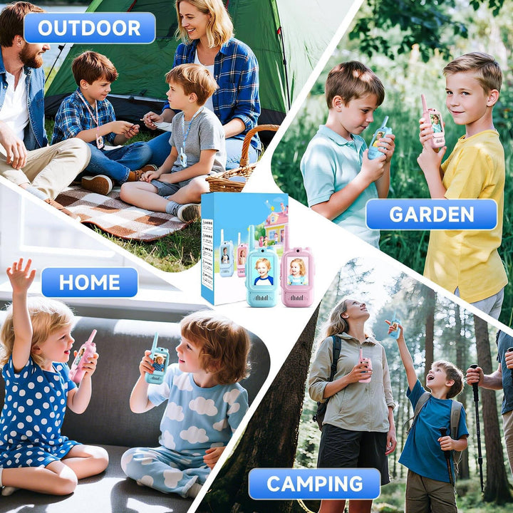 Kids Walkie Talkies Video Voice &amp; Chat 2 Set