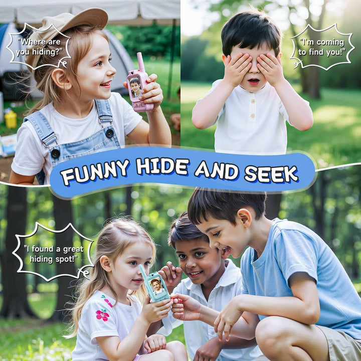 Kids Walkie Talkies Video Voice &amp; Chat 2 Set